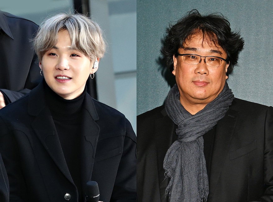 BTS' Suga, Bong Joon-Ho